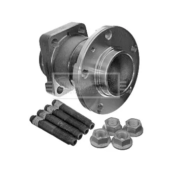 Roulement de roue arrière BORG & BECK BWK1255