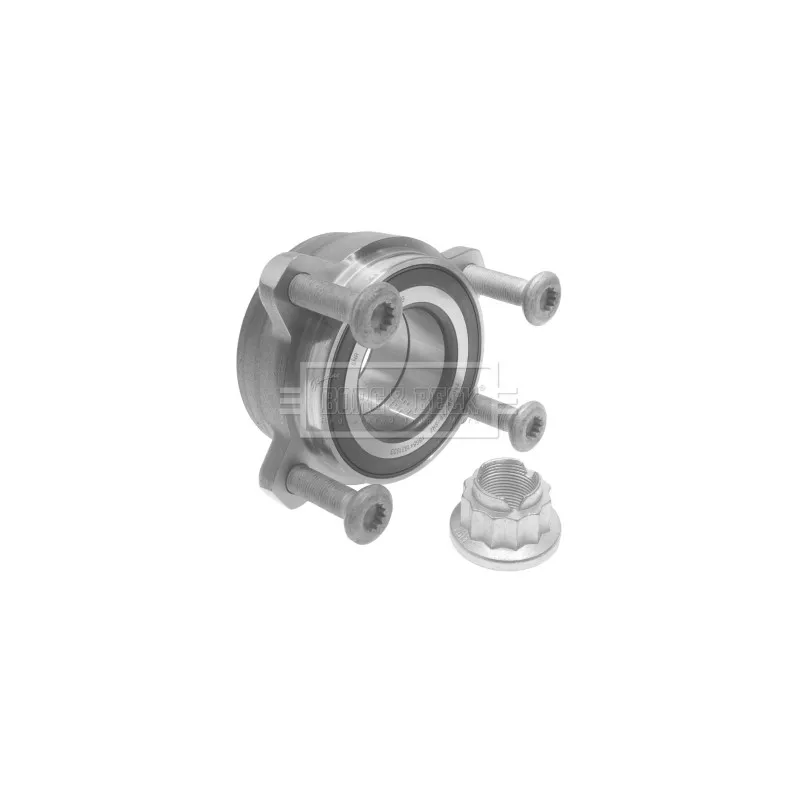 Roulement de roue avant BORG & BECK BWK1263