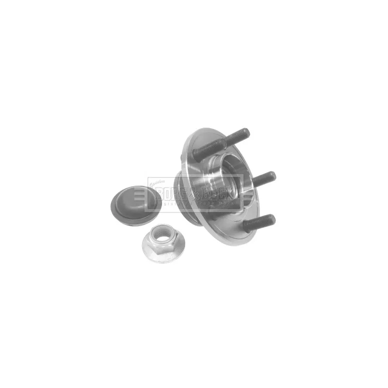 Roulement de roue avant BORG & BECK BWK1295