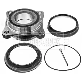 Roulement de roue avant BORG & BECK BWK1373