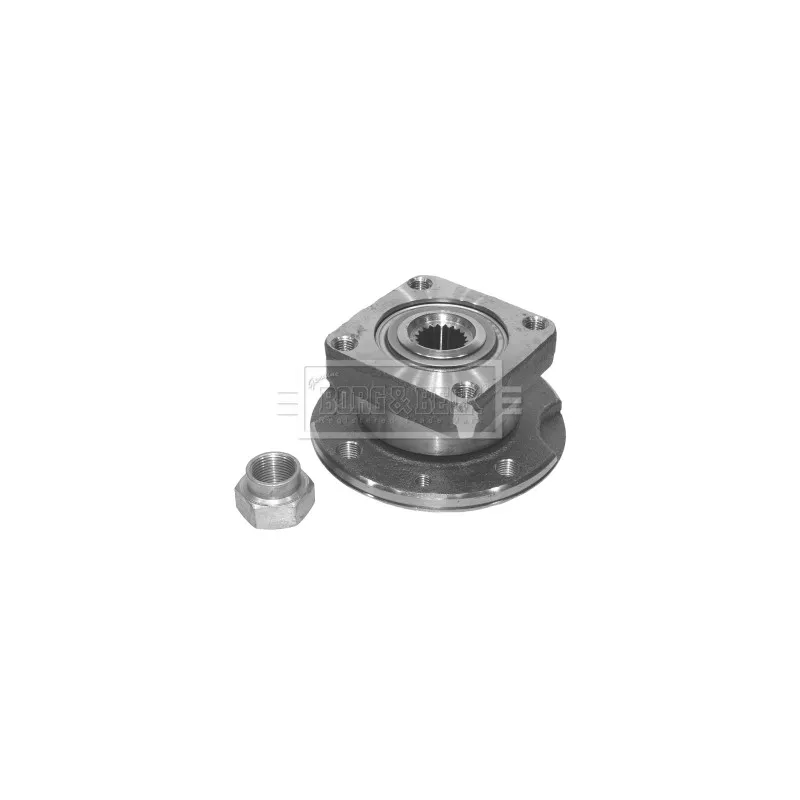 Roulement de roue avant BORG & BECK BWK208