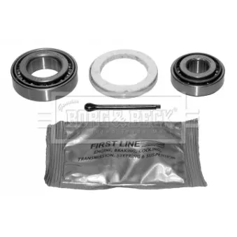 Roulement de roue avant BORG & BECK BWK251