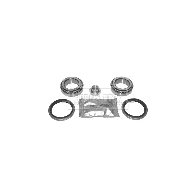 Roulement de roue avant BORG & BECK BWK280