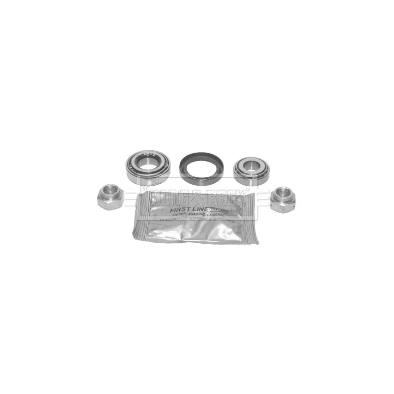 Roulement de roue avant BORG & BECK BWK283