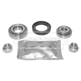 Roulement de roue avant BORG & BECK BWK284