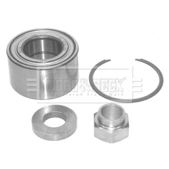Roulement de roue avant BORG & BECK BWK378