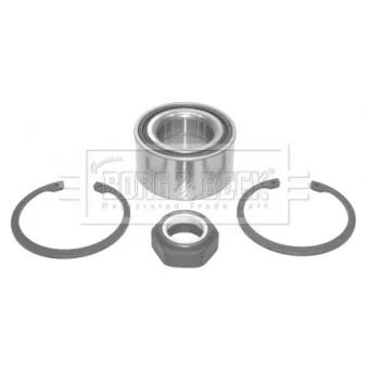 Roulement de roue avant BORG & BECK BWK516