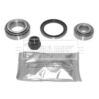 Roulement de roue arrière BORG & BECK BWK550