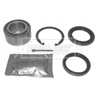Roulement de roue avant BORG & BECK BWK576