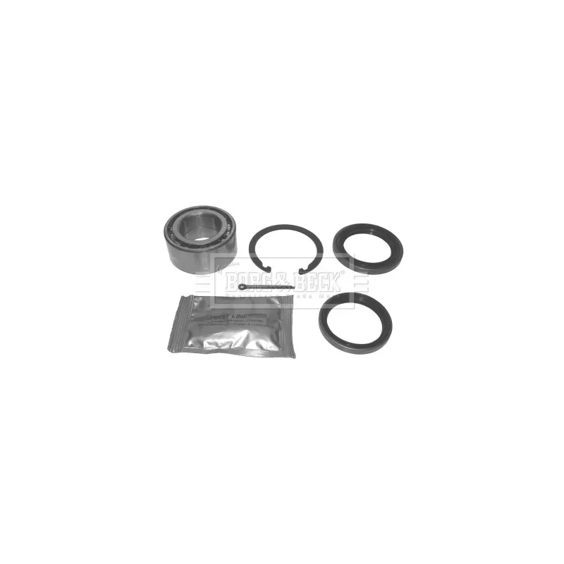 Roulement de roue avant BORG & BECK BWK576