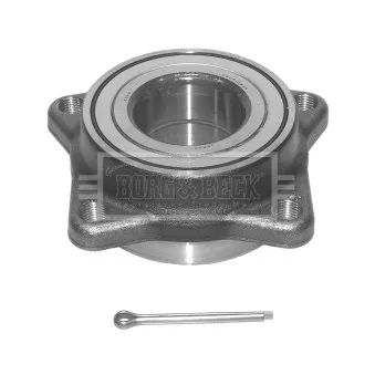 Roulement de roue avant BORG & BECK BWK580