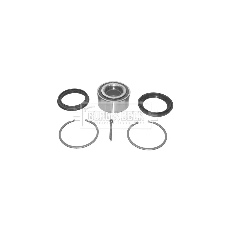 Roulement de roue avant BORG & BECK BWK585