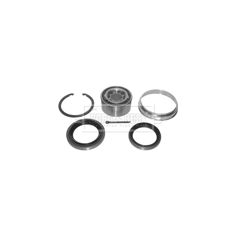 Roulement de roue avant BORG & BECK BWK678