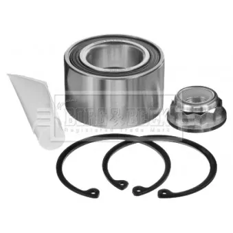 Roulement de roue avant BORG & BECK BWK697