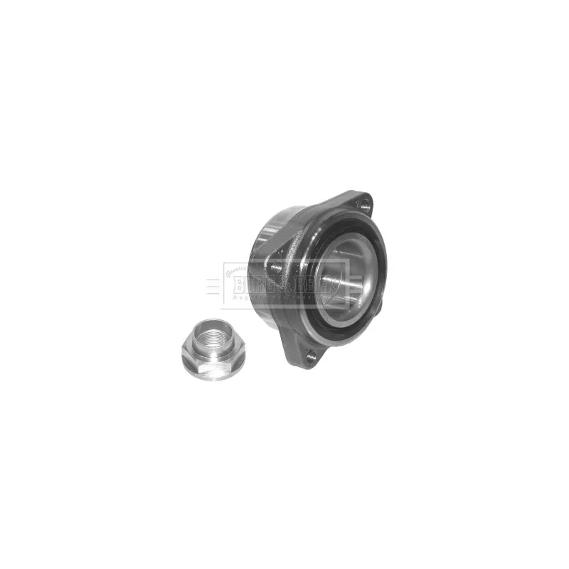 Roulement de roue avant BORG & BECK BWK878