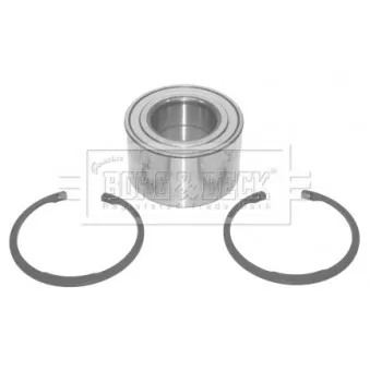 Roulement de roue avant BORG & BECK BWK890