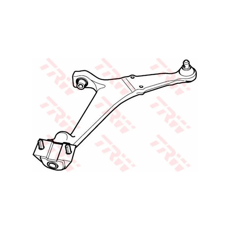 Triangle ou bras de suspension (train avant) TRW JTC300