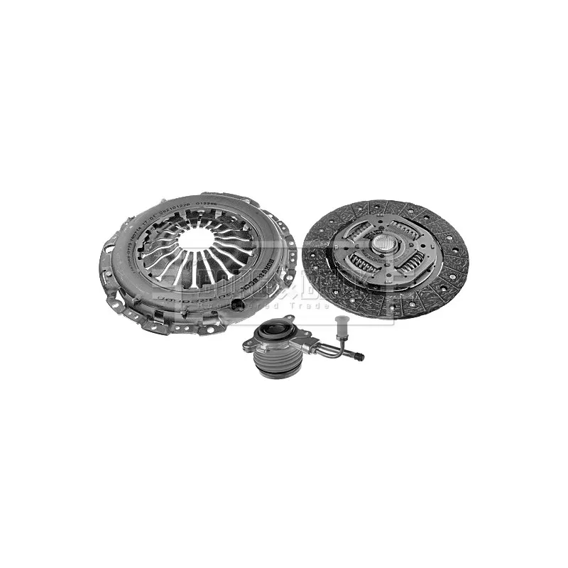 Kit d'embrayage BORG & BECK HKT1002