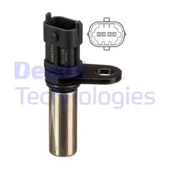 Capteur d'angle, vilebrequin DELPHI SS11336
