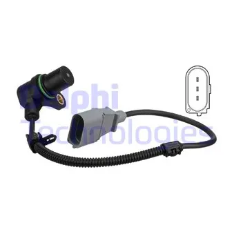 Capteur d'angle, vilebrequin DELPHI SS11476