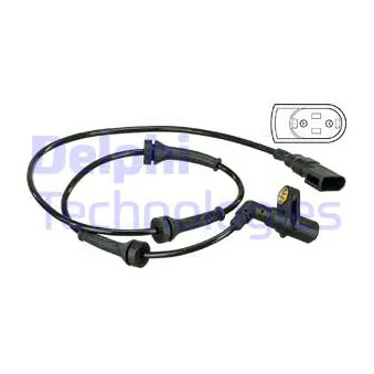 Capteur, vitesse de roue DELPHI