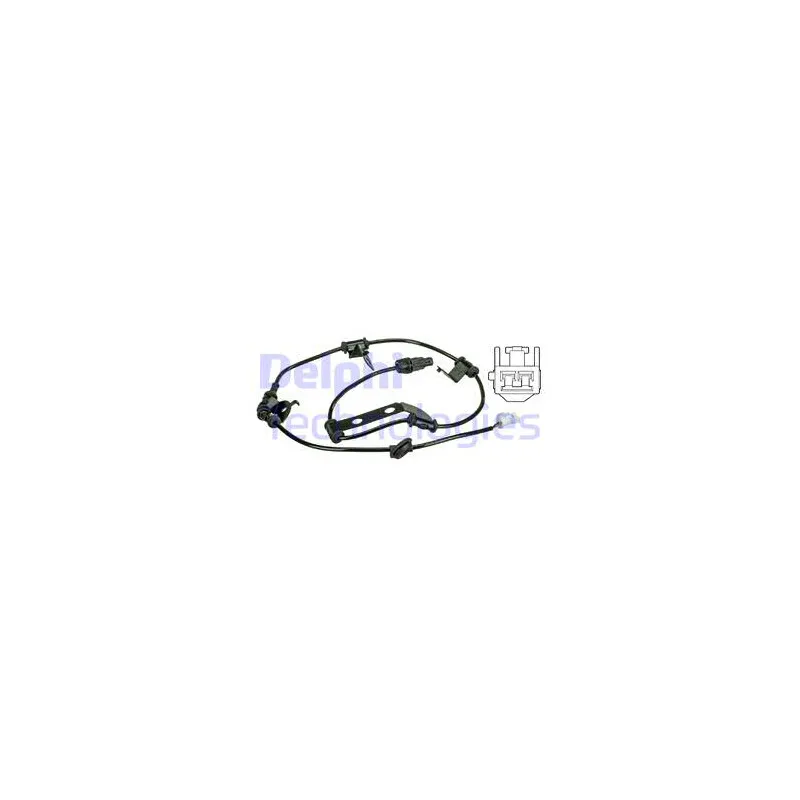 Capteur, vitesse de roue DELPHI SS20537