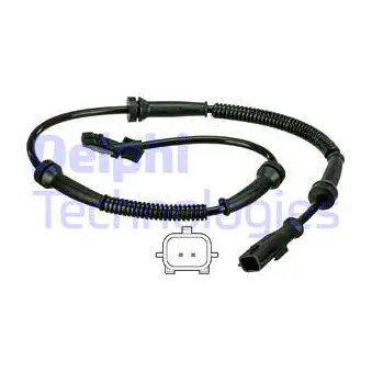 Capteur, vitesse de roue DELPHI SS20572