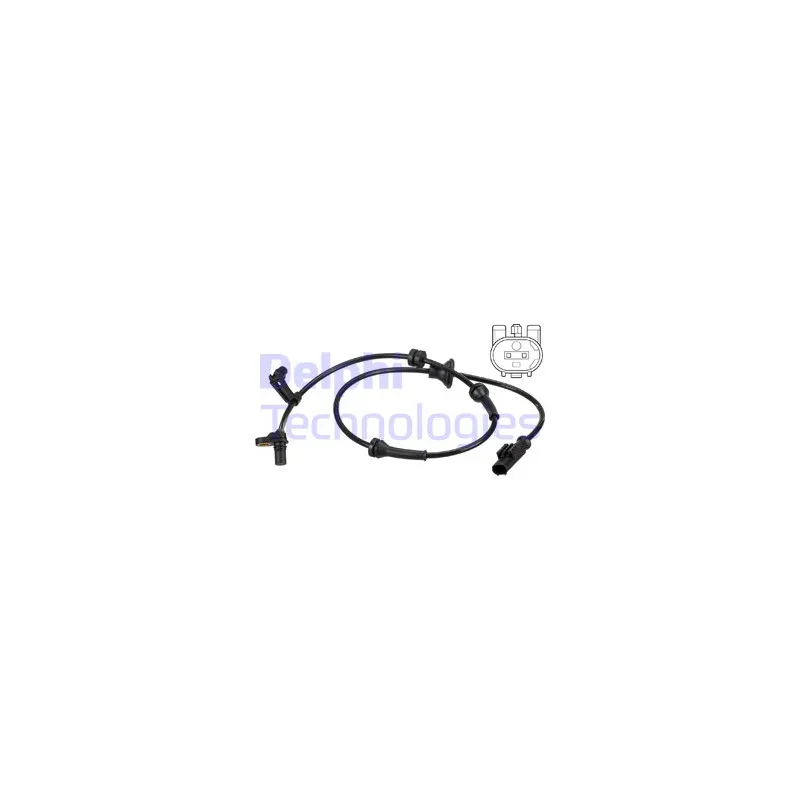 Capteur, vitesse de roue DELPHI SS20587