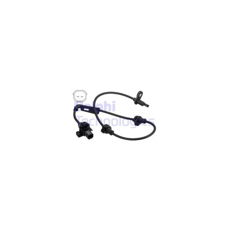 Capteur, vitesse de roue DELPHI SS20606