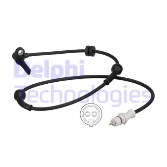 Capteur, vitesse de roue DELPHI