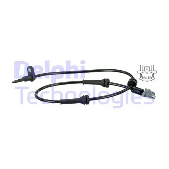 Capteur, vitesse de roue DELPHI SS20617
