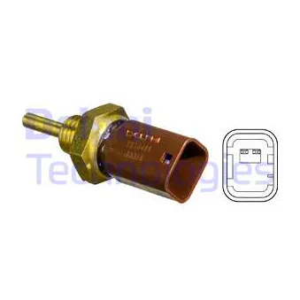 Sonde de température, liquide de refroidissement DELPHI TS10488