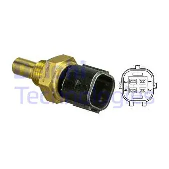 Sonde de température, liquide de refroidissement DELPHI TS10494