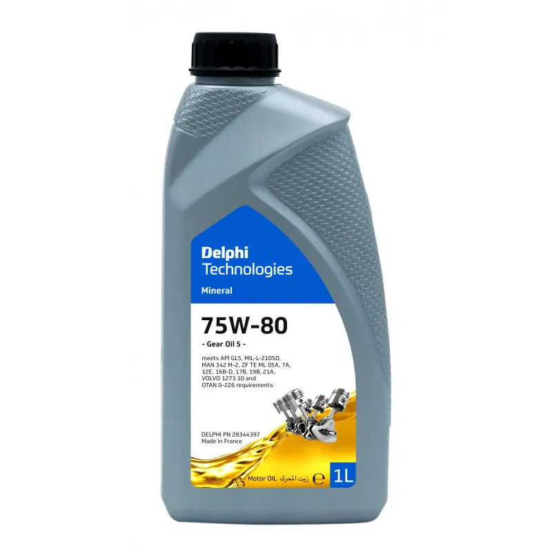 Huile de boite et pont 75W-80 - 1L DELPHI 28344397