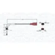 Capteur, température des gaz MAGNETI MARELLI 172000019010 - Visuel 2