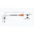 Capteur, température des gaz MAGNETI MARELLI 172000051010 - Visuel 2