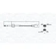 Capteur, température des gaz MAGNETI MARELLI 172000055010 - Visuel 2