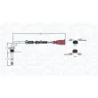 Capteur, température des gaz MAGNETI MARELLI 172000105010 - Visuel 2
