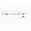 Capteur, température des gaz MAGNETI MARELLI 172000163010 - Visuel 2