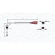 Capteur, température des gaz MAGNETI MARELLI 172000165010 - Visuel 2
