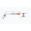Capteur, température des gaz MAGNETI MARELLI 172000173010 - Visuel 2