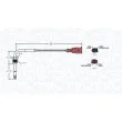 Capteur, température des gaz MAGNETI MARELLI 172000175010 - Visuel 2