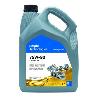 Huile de boite et pont 75W-90 - 5L DELPHI 25067331