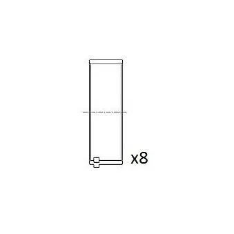 Coussinet de bielle FAI AutoParts BB2003-050