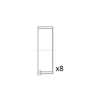 Coussinet de bielle FAI AutoParts BB2005-025