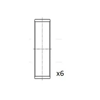 Coussinet de bielle FAI AutoParts BB2018-050