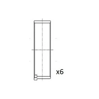 Coussinet de bielle FAI AutoParts BB2020-STD