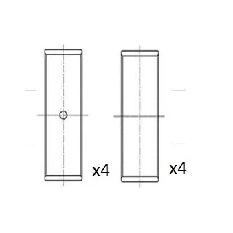 Coussinet de bielle FAI AutoParts BB2022-050