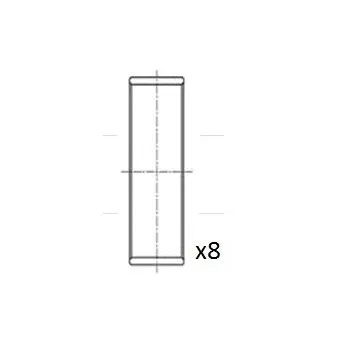 Coussinet de bielle FAI AutoParts BB2025-025