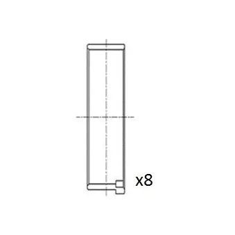 Coussinet de bielle FAI AutoParts BB2031-STD